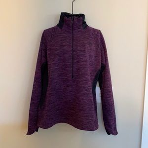 Columbia high neck Quarter Zip long sleeve fleece.